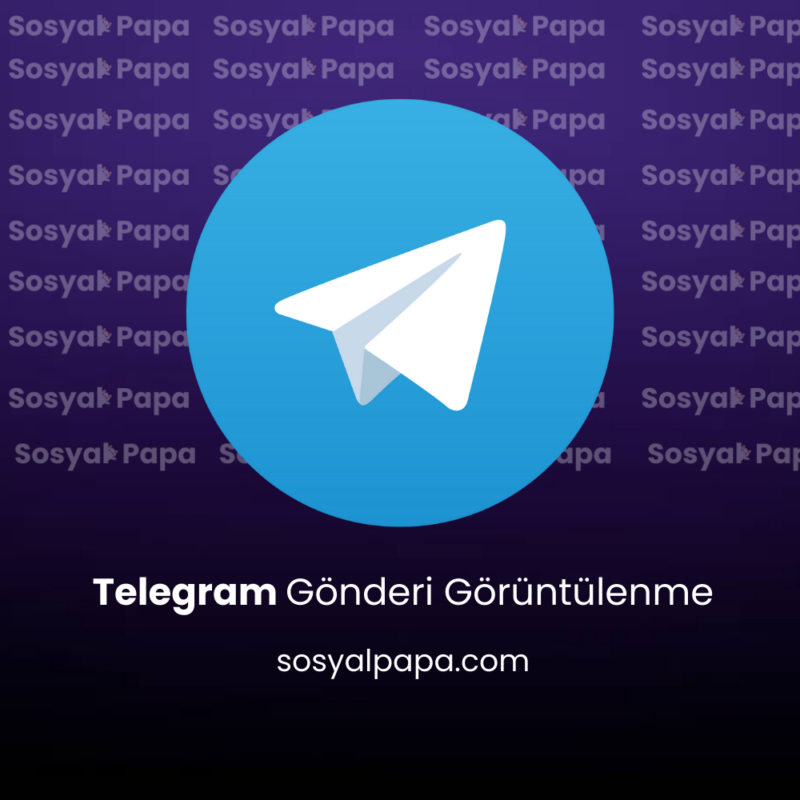 Telegram Gönderi Görüntülenme